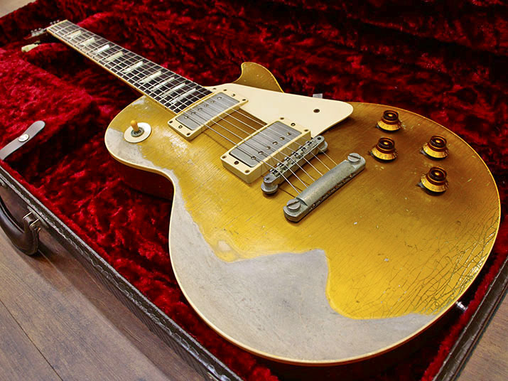 Gibson Custom Shop Historic Collection 1957 Les Paul Standard Gold Top Aged 2