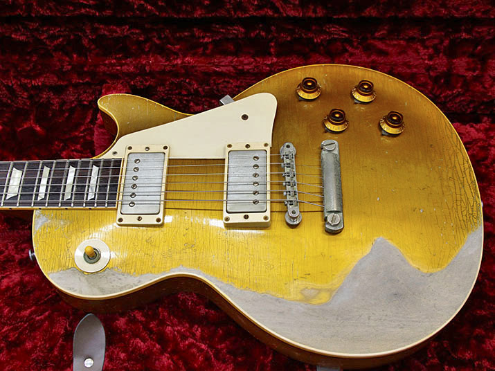 Gibson Custom Shop Historic Collection 1957 Les Paul Standard Gold Top Aged 3
