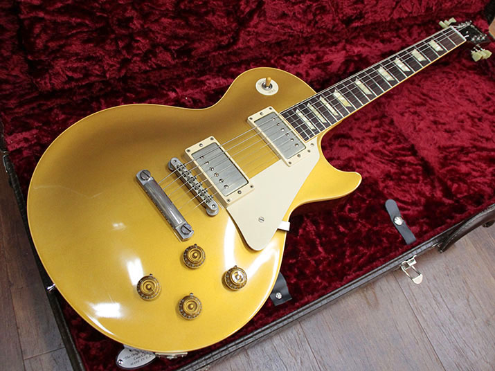 Gibson Custom Shop Historic Collection 1957 Les Paul Standard Reissue VOS Gold Top Japan Limited  1