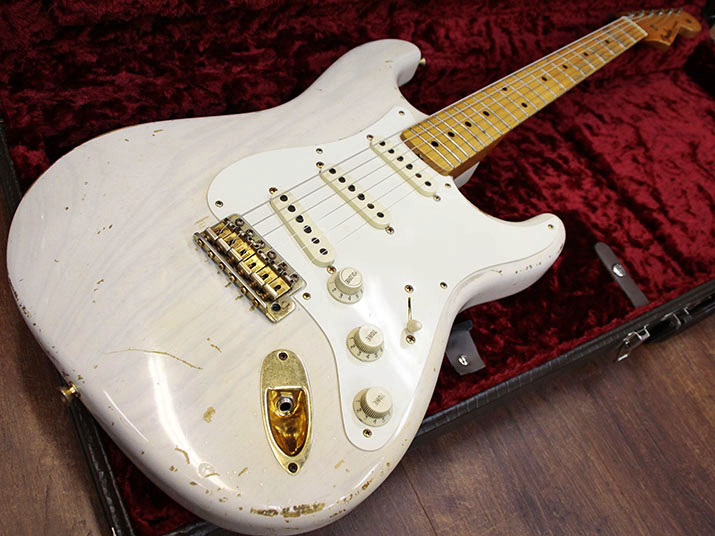Fender Custom Shop Master Built John Cruz 1957 Stratocaster Relic White Blonde 1