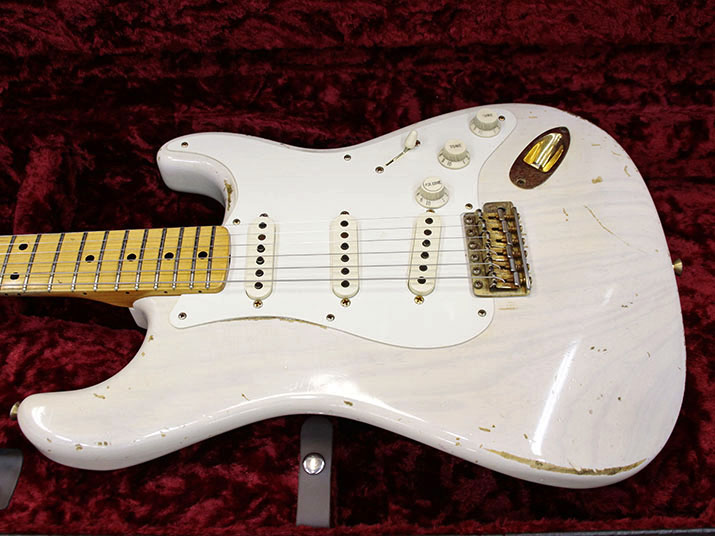 Fender Custom Shop Master Built John Cruz 1957 Stratocaster Relic White Blonde 3
