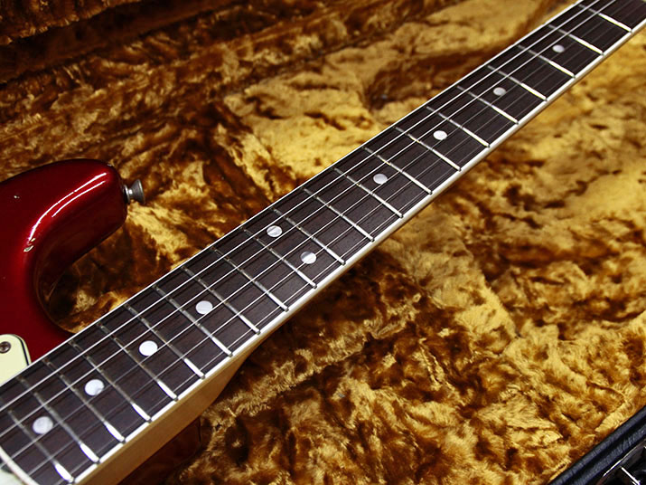 Fender Custom Shop Master Built 65 Stratocaster Relic Dennis Galuszka Candy Apple Red 5