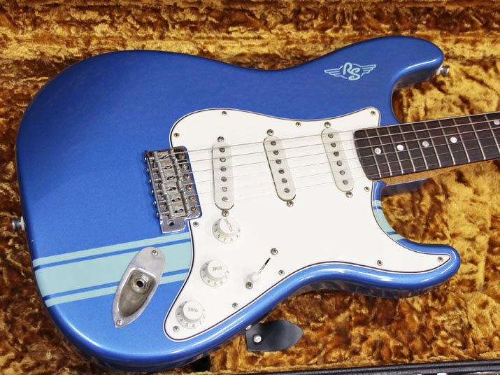 RS Guitarworks Contour Greenguard Custom Lake Placid Blue With Daphne Blue Stripes 2