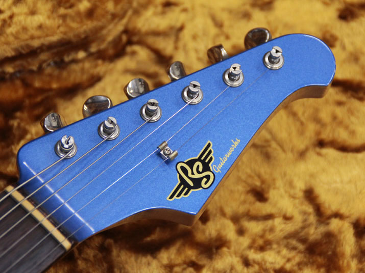 RS Guitarworks Contour Greenguard Custom Lake Placid Blue With Daphne Blue Stripes 6