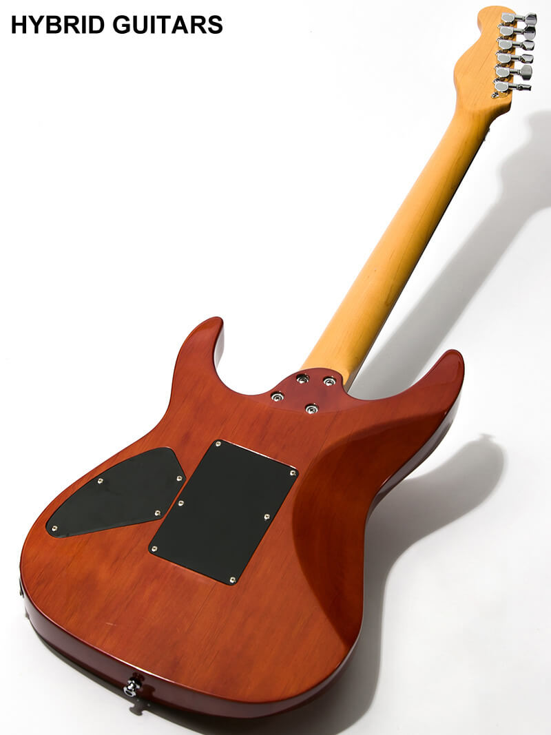 Y-man Guitar Workshop Dinky Stratocaster Typle Zebrawood 2