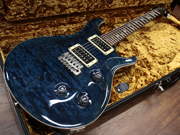 Paul Reed Smith(PRS) 20th ANNIVERSARY Custom24 10 Top Quilt Whale Blue  1