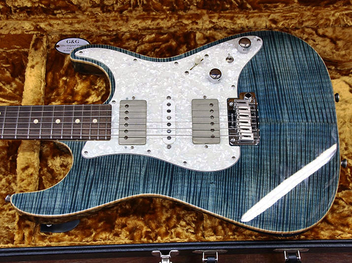 Tom Anderson Drop Top Classic Arctic Blue with Tom Holmes USA 2