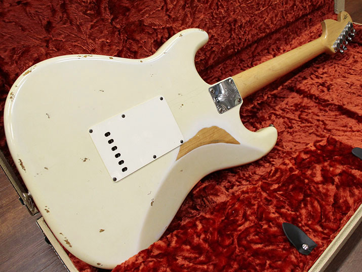 Fender Custom Shop 1969 Stratocaster Relic Olympic White 3