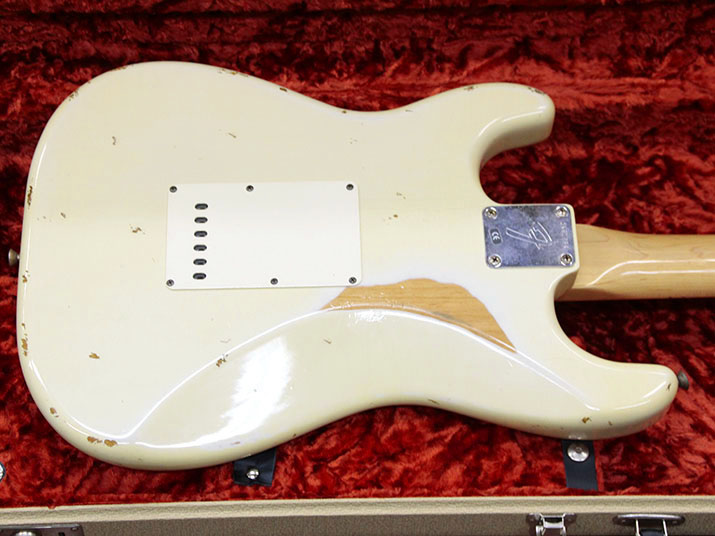 Fender Custom Shop 1969 Stratocaster Relic Olympic White 4