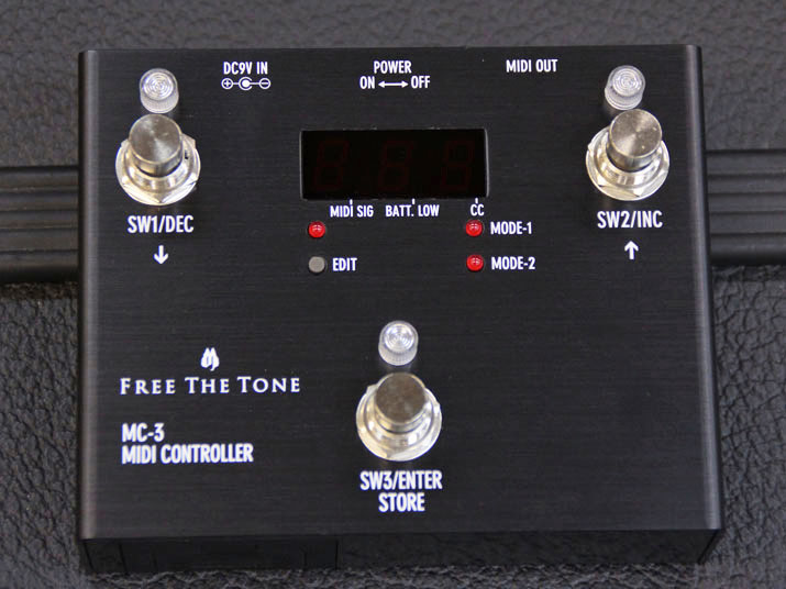 Free The Tone MIDI CONTROLLER MC-3 1