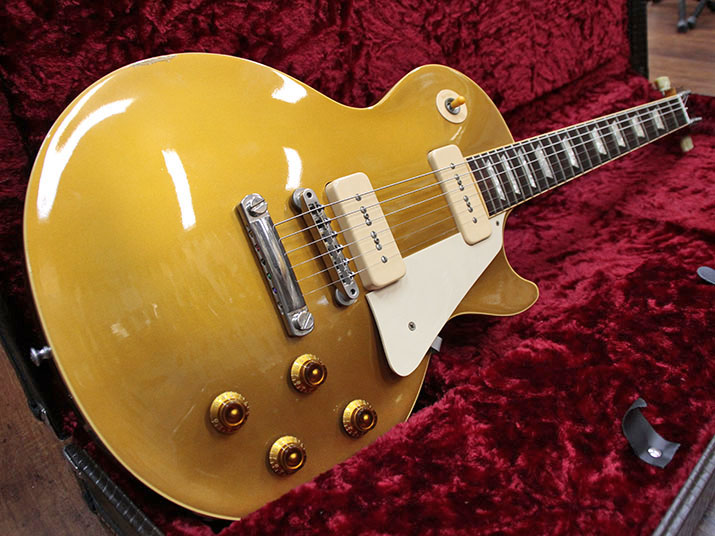 Gibson Custom Shop Historic Collection 1956 Les Paul Standard Reissue Gold Top Gloss 1