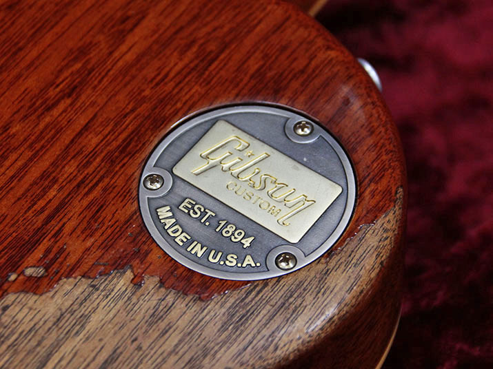 Gibson Custom Shop Historic Select 1959 Les Paul Reissue Heavy Aged Bella Donna Burst 8
