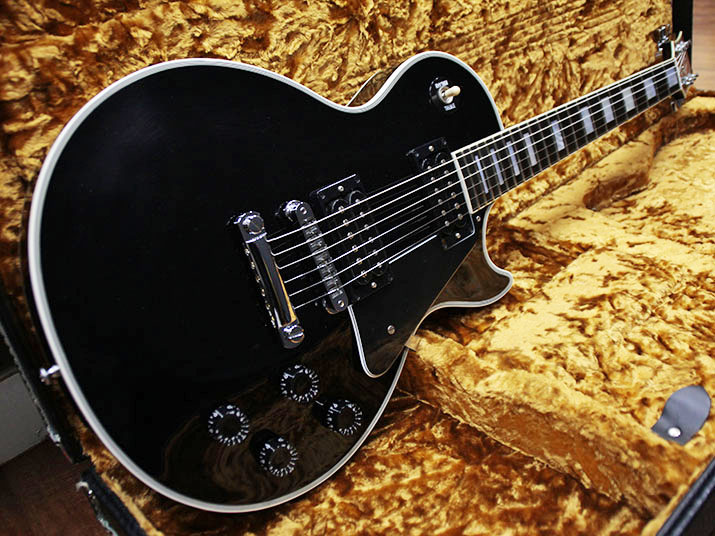 Gibson Custom Shop Les Paul Custom Black Ebony Fingerboard 1