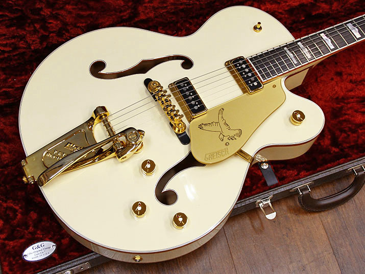 Gretsch G6136T-LDS White Falcon Aged White Lacquer 2