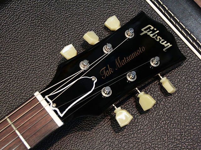 Gibson Custom Shop TAK DC Korina Gold Top Darkback 5