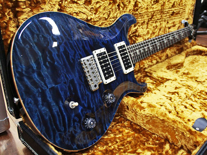 Paul Reed Smith(PRS) Custom24 10 Top Quilt Whale Blue 1