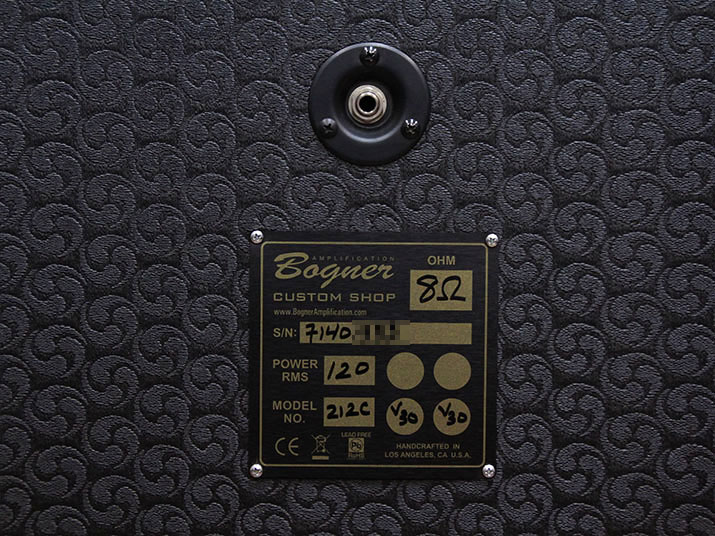 Bogner 212C Closed Back Large Size 4