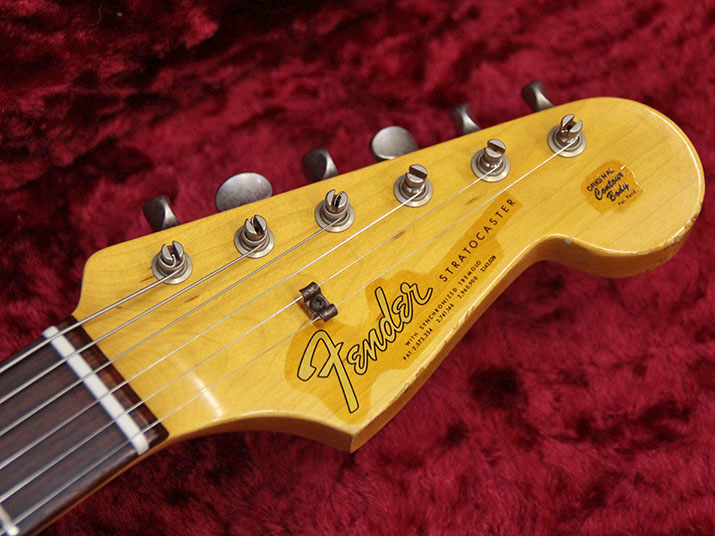 Fender Custom Shop 1965 Stratocaster Relic HSS EVH Humbucker Aged 3Tone Sunburst 6