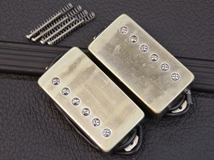 Bare Knuckle Pickups The Mule Set  Raw Nickel Covered 1