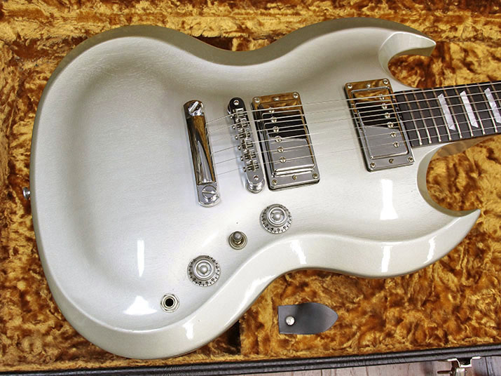 Gibson Guitar of the Month SG Diablo Silver 2