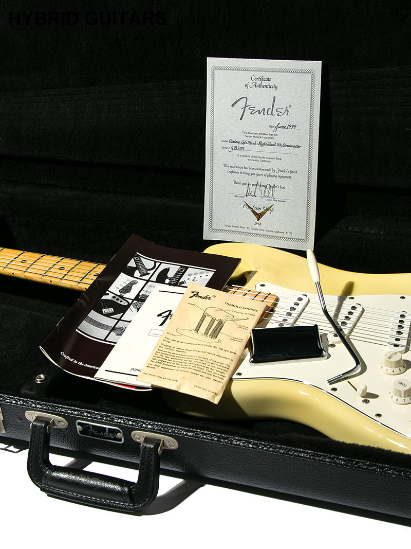 Fender Custom Shop MBS Custom Left Hand-Right Hand 1969 Stratocaster Master Built  by Gene Baker 11