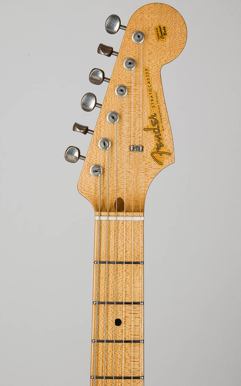 Fender Custom Shop Master Built 1955 Stratocaster Relic by Greg Fesler White Blonde 2011 5