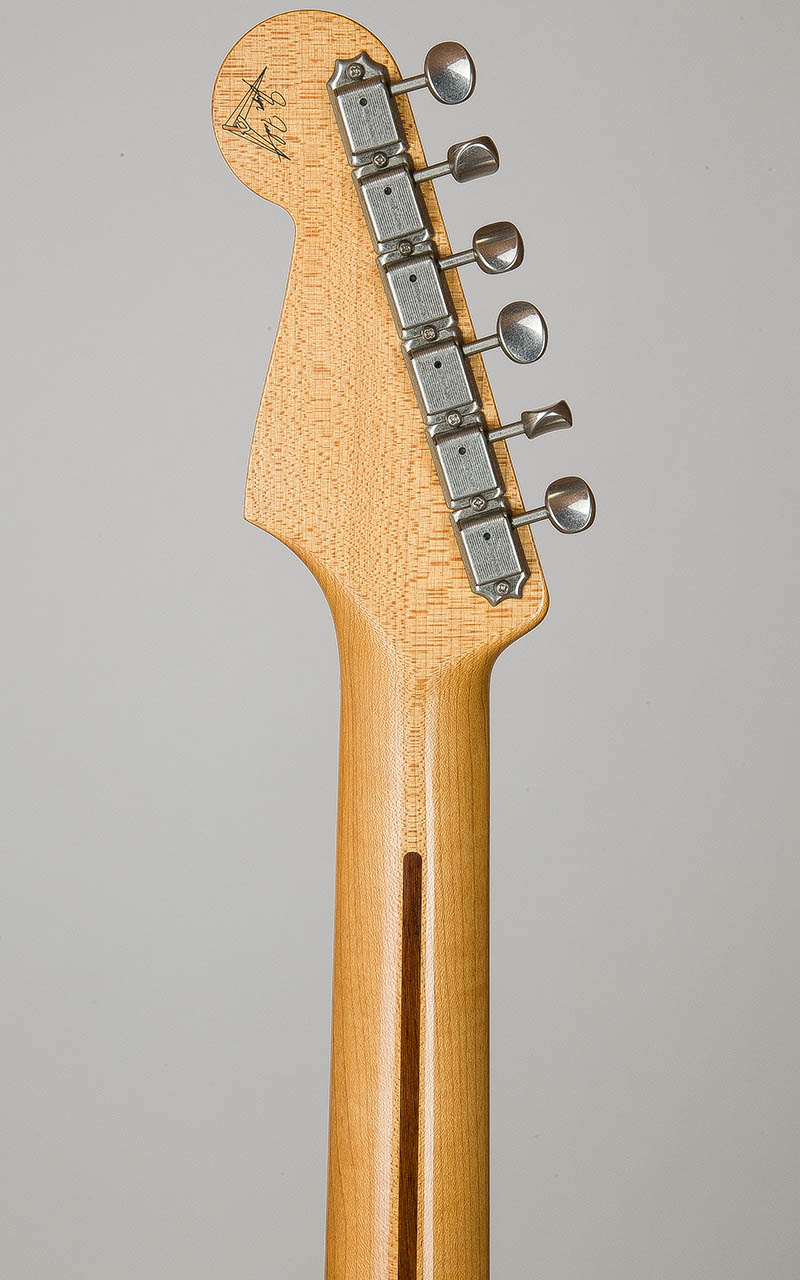 Fender Custom Shop Master Built 1955 Stratocaster Relic by Greg Fesler White Blonde 2011 6