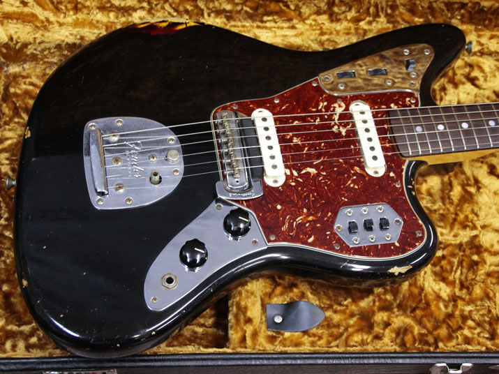 Fender Custom Shop Master Built 1965 Jaguar Relic Black Multi Layer by Dale Wilson  2