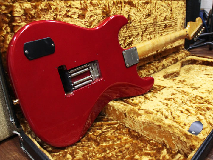 moon Stratocaster Type Metallic Red EMG PU 3