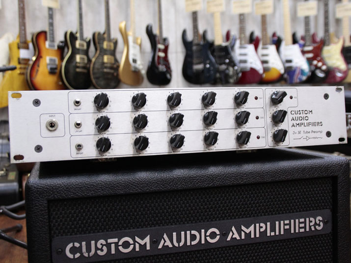 Custom Audio Amplifiers 3+SE Tube Guitar Preamp 1