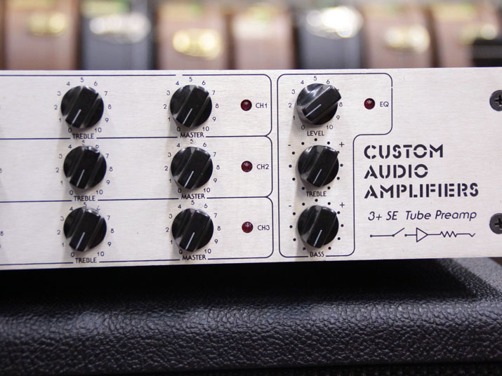 Custom Audio Amplifiers 3+SE Tube Guitar Preamp 3