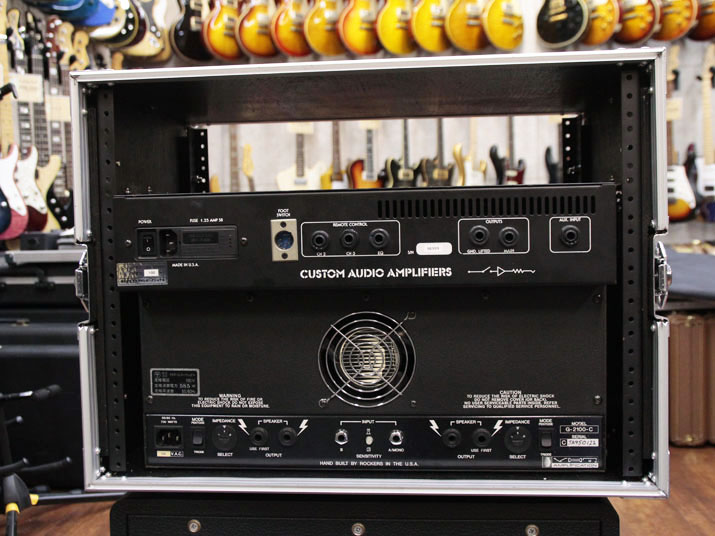 Custom Audio Amplifiers 3+SE Tube Guitar Preamp & VHT G-2100-C Power Amp Classic , 8U Rack Case Set 2
