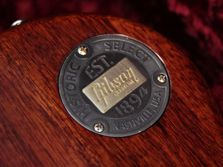 Gibson Custom Shop Historic Select 1959 Les Paul Reissue Vintage Gloss Bourbon Burst 8