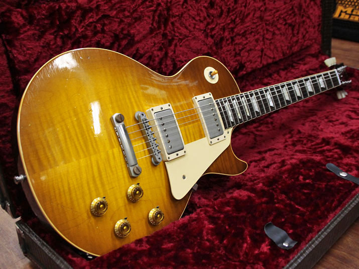 Gibson Custom Shop Tak Matsumoto 1959 Les Paul Aged & Signed 1桁シリアルナンバー 1