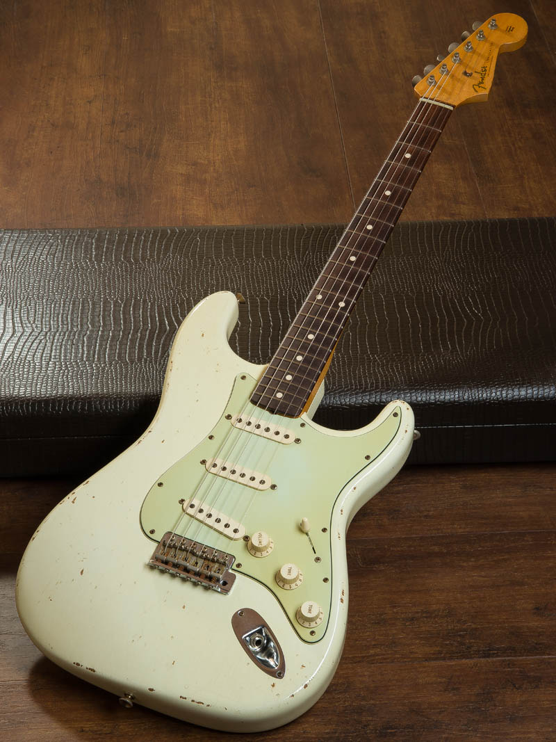 Fender Custom Shop Limited Master Built 1960 Stratocaster Relic O.White Brazilian Rosewood by Dennis Galuszka 1