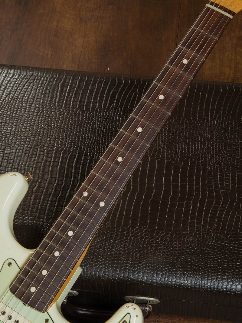 Fender Custom Shop Limited Master Built 1960 Stratocaster Relic O.White Brazilian Rosewood by Dennis Galuszka 7