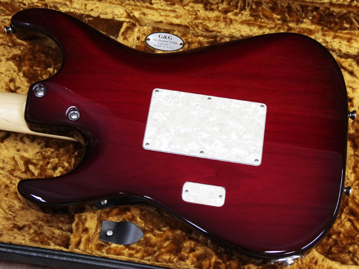 Tom Anderson Classic Trans Red to Dark Red Burst 7