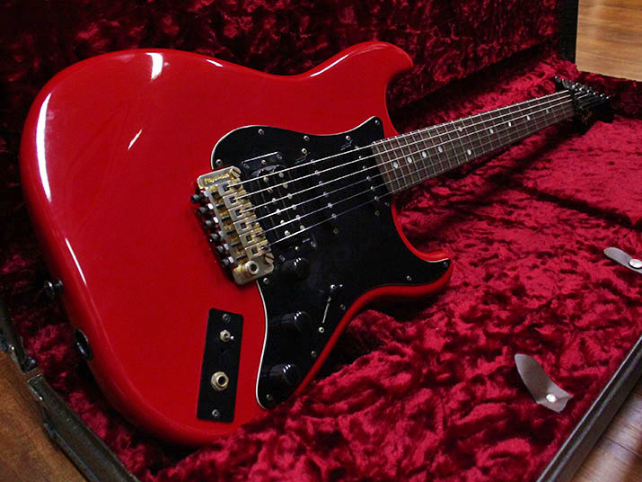 NO BRAND Stratocaster Type Red Brad Gillis Mod 1