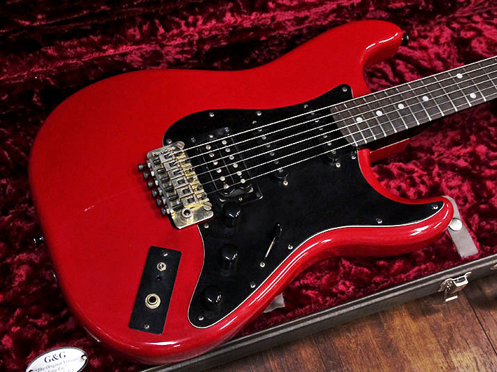 NO BRAND Stratocaster Type Red Brad Gillis Mod 2