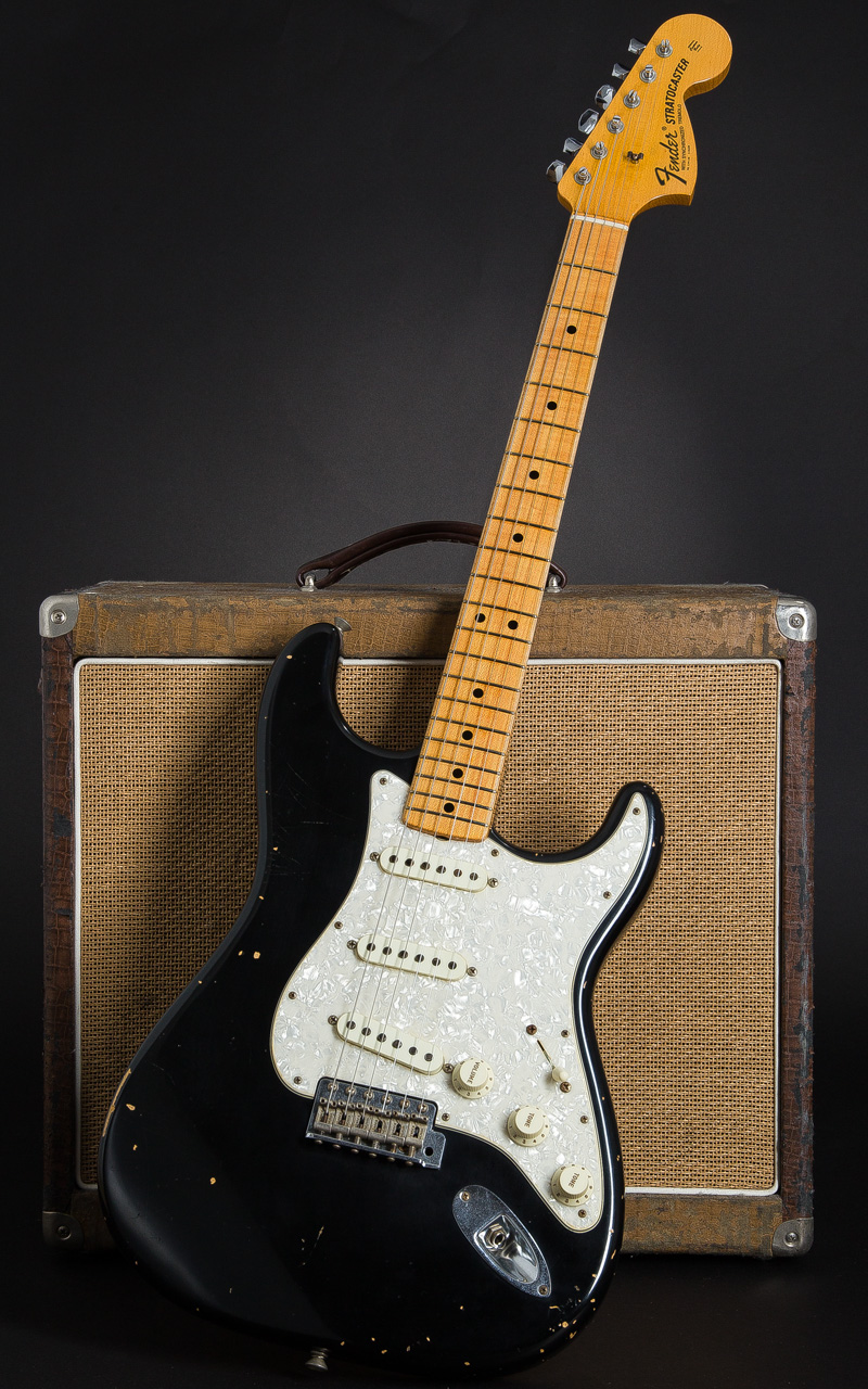Fender Custom Shop MBS 1969 Stratocaster with Josefine Campos Hand Wound PU Relic Black Master Built by Paul Waller 2014 1