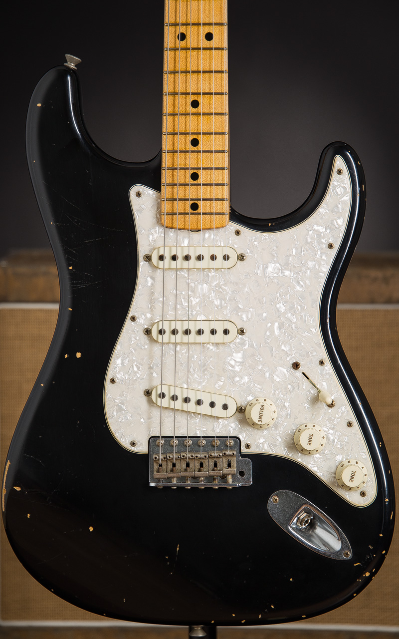Fender Custom Shop MBS 1969 Stratocaster with Josefine Campos Hand Wound PU Relic Black Master Built by Paul Waller 2014 18