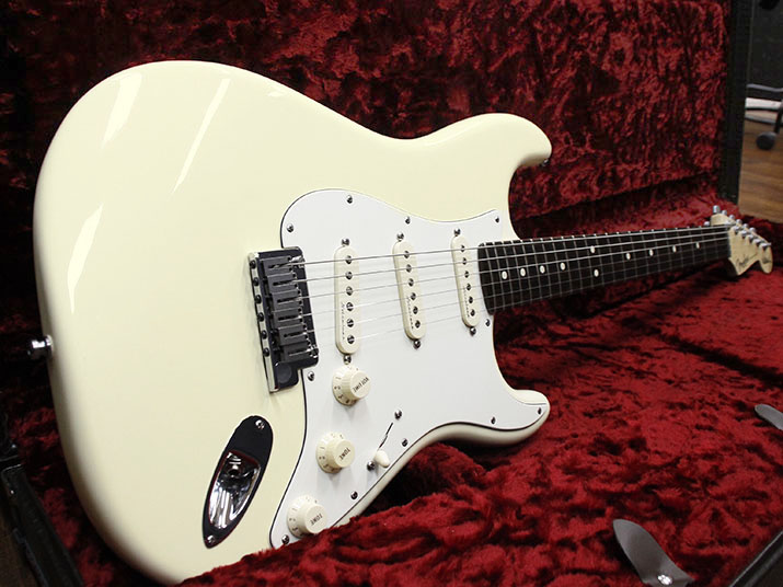 Fender USA Jeff Beck Stratocaster Olympic White 2014 1