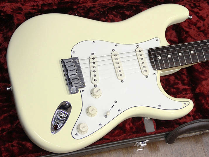 Fender USA Jeff Beck Stratocaster Olympic White 2014 2