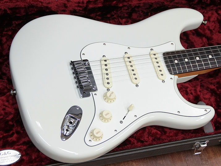 Fender Custom Shop Master Built Jeff Beck Stratocaster Olympic White by Todd Krause　2015 2