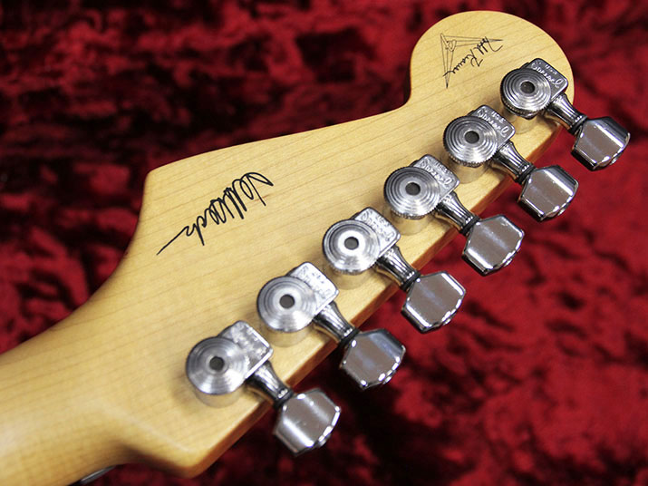 Fender Custom Shop Master Built Jeff Beck Stratocaster Olympic White by Todd Krause　2015 8