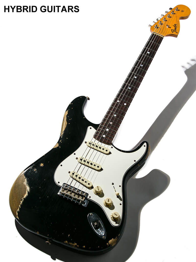 Fender Custom Shop 1967 Stratocaster Heavy Relic Black 2016 1