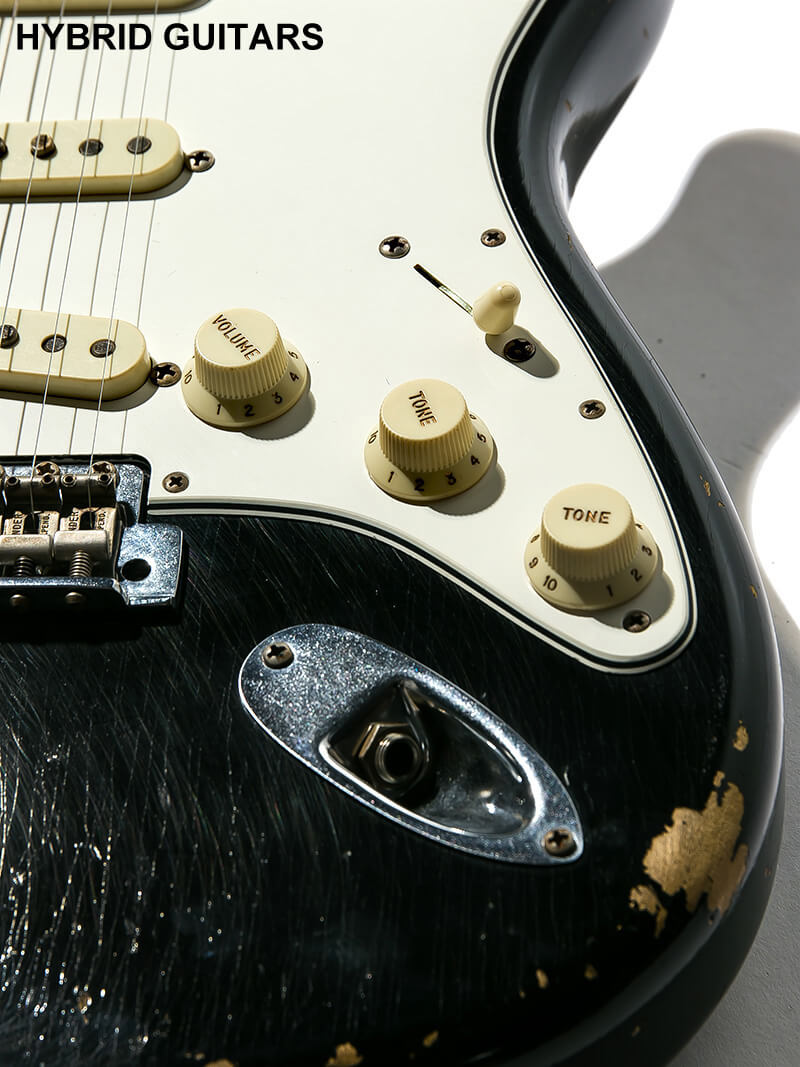 Fender Custom Shop 1967 Stratocaster Heavy Relic Black 2016 10