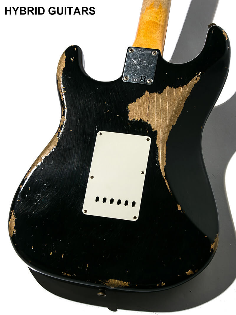Fender Custom Shop 1967 Stratocaster Heavy Relic Black 2016 4