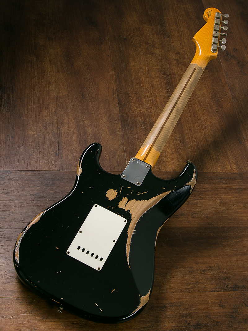 Fender Custom Shop 1956 Stratocaster Heavy Relic Black 2013 2