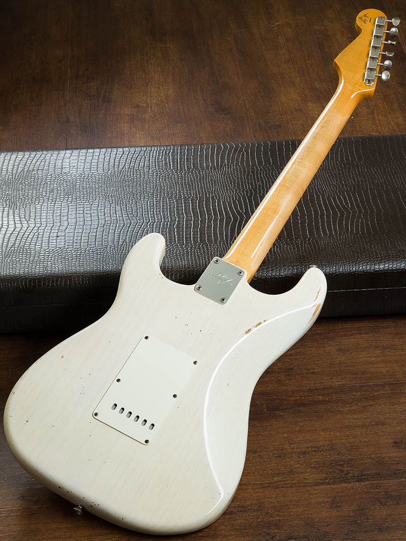 Fender Custom Shop MBS 61 Stratocaster Relic White Blonde Master Built by Greg Fessler 2